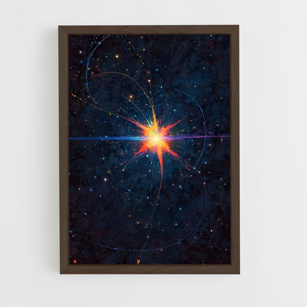 Poster Étoile Supernova – affiche Étoiles (vue 5)