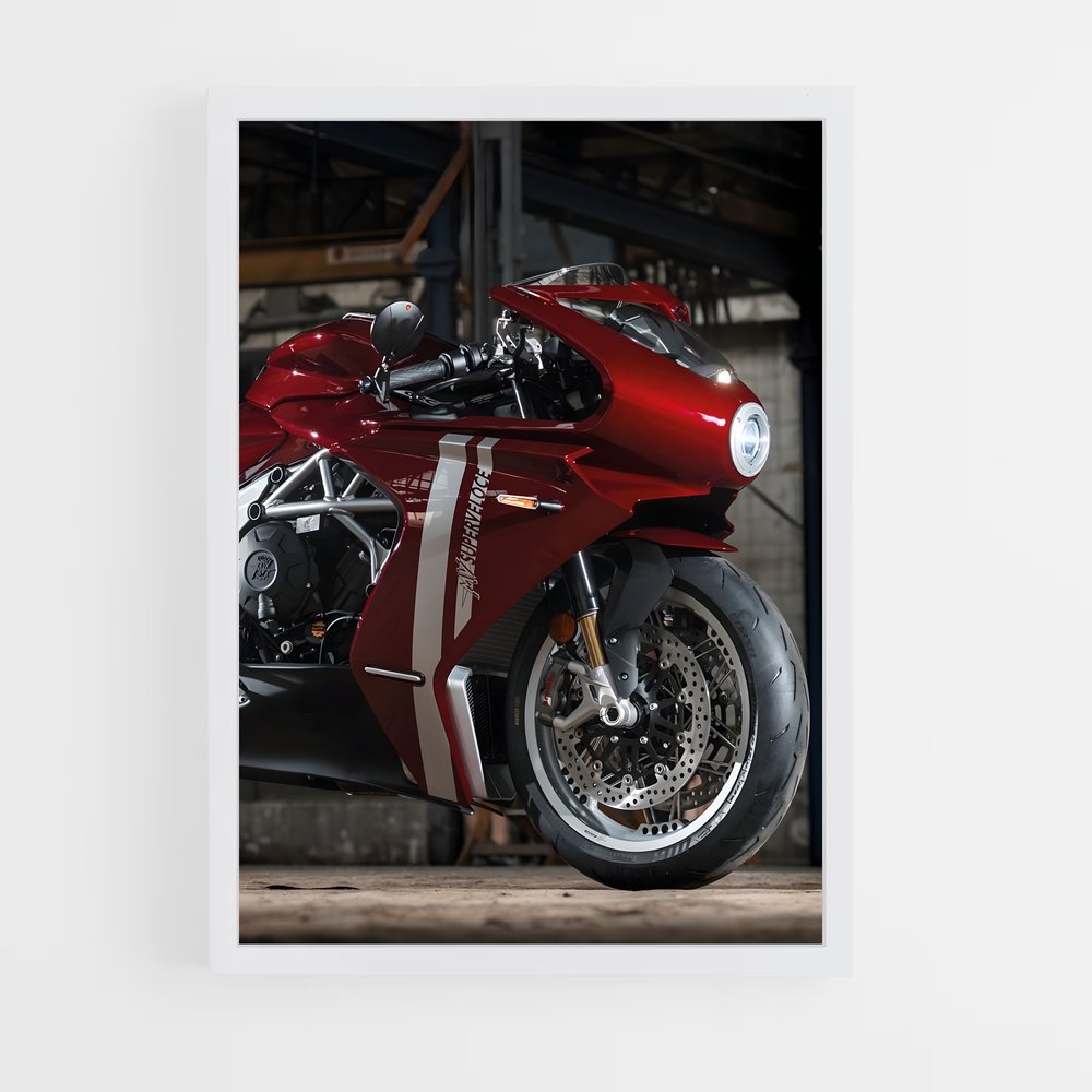 Poster Superveloce Éblouissant – affiche MV Agusta (vue 3)