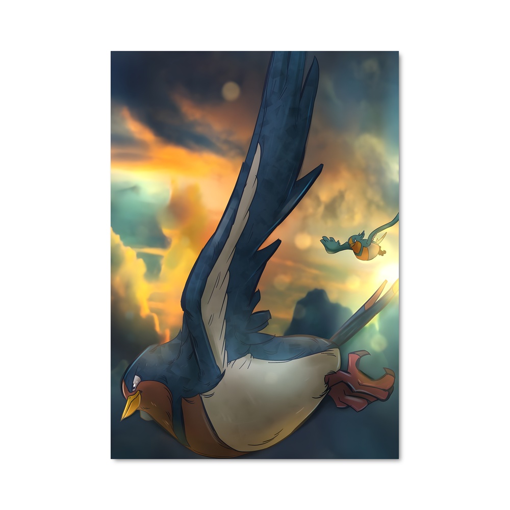 Poster Envol Éthéré – affiche Pokemon