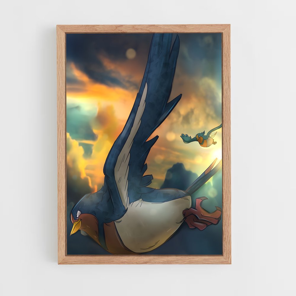 Poster Envol Éthéré – affiche Pokemon (vue 4)