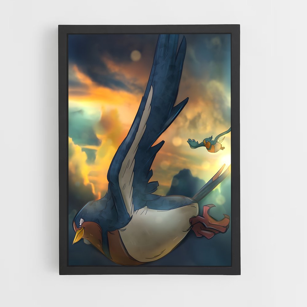 Poster Envol Éthéré – affiche Pokemon (vue 2)