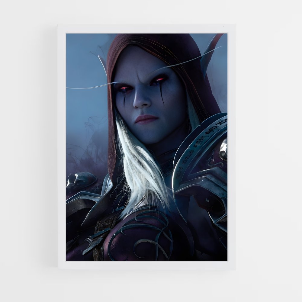 Poster Sylvanas Dark Queen – affiche World of Warcraft (vue 3)