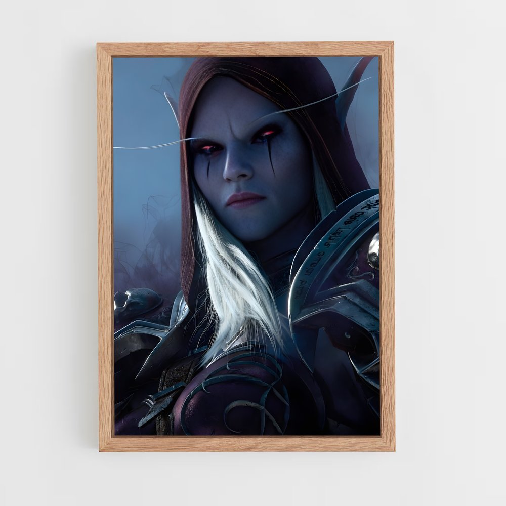 Poster Sylvanas Dark Queen – affiche World of Warcraft (vue 4)