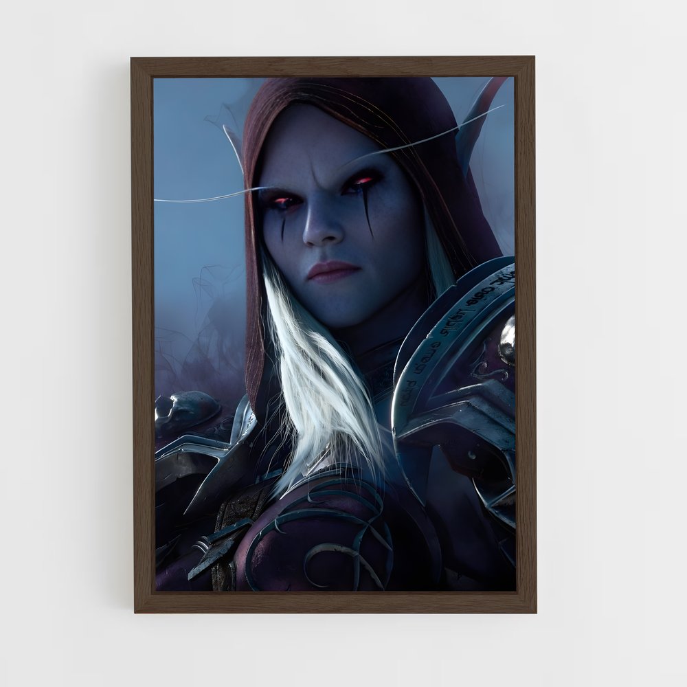 Poster Sylvanas Dark Queen – affiche World of Warcraft (vue 5)