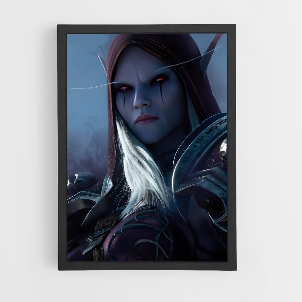 Poster Sylvanas Dark Queen – affiche World of Warcraft (vue 2)