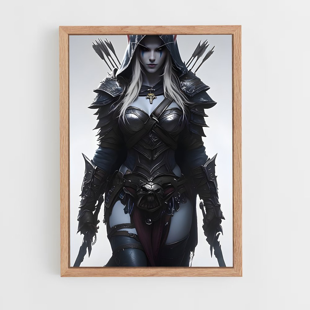 Poster Démone Élégante – affiche World of Warcraft (vue 4)