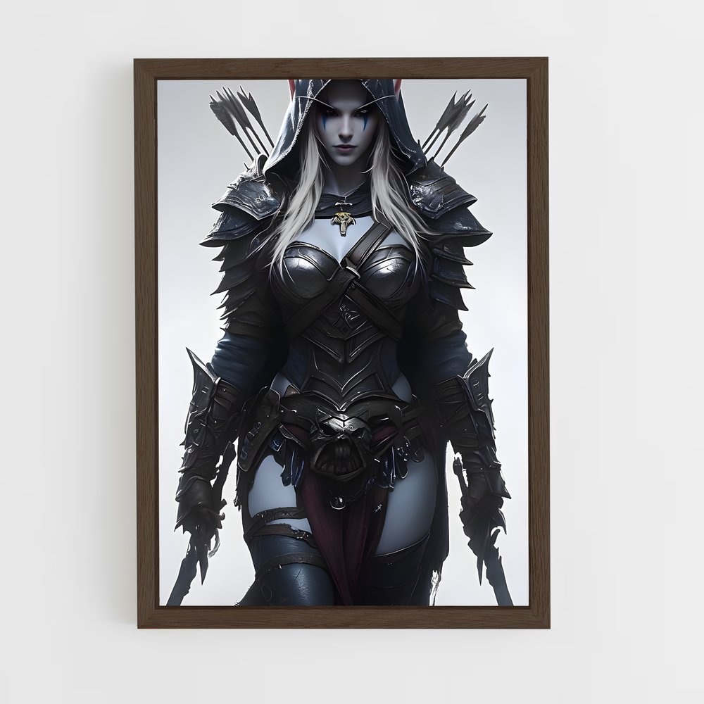 Poster Démone Élégante – affiche World of Warcraft (vue 5)