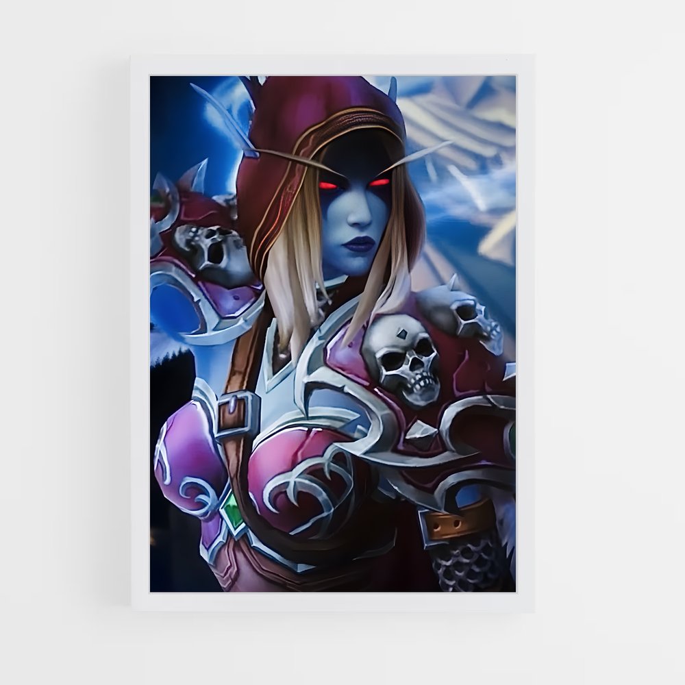 Poster Sylvanas Entrez – affiche World of Warcraft (vue 3)
