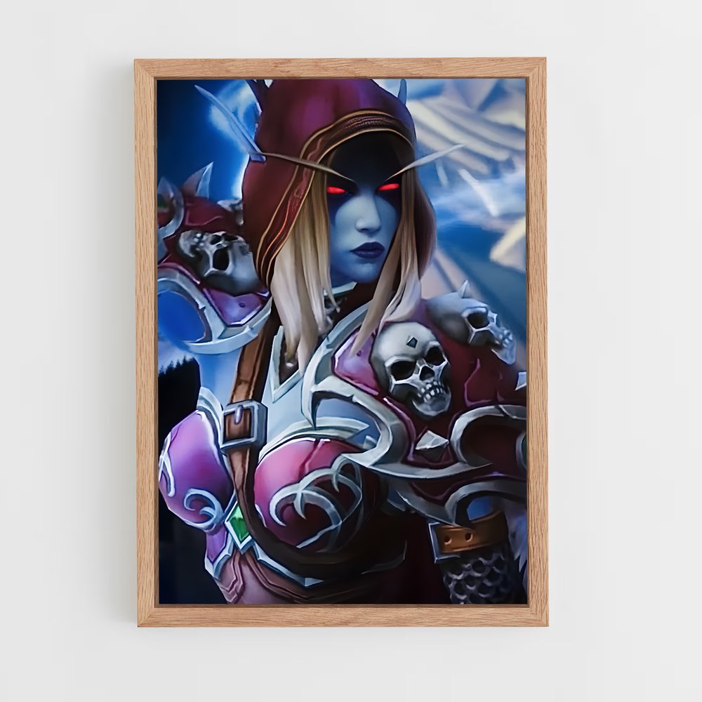 Poster Sylvanas Entrez – affiche World of Warcraft (vue 4)