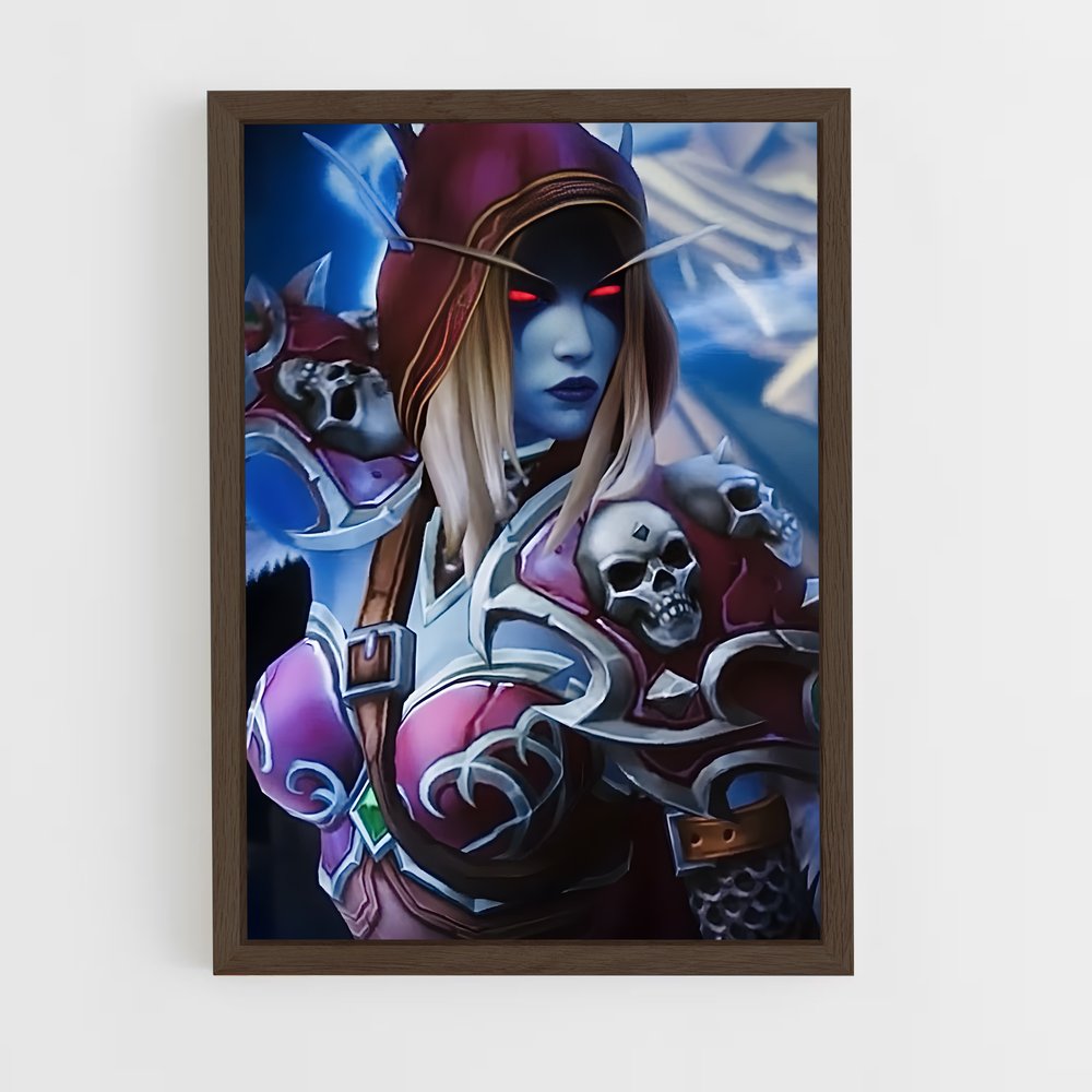 Poster Sylvanas Entrez – affiche World of Warcraft (vue 5)