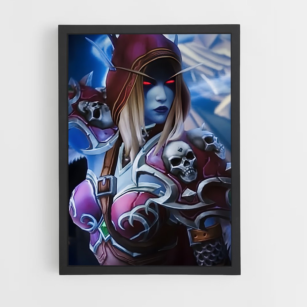 Poster Sylvanas Entrez – affiche World of Warcraft (vue 2)