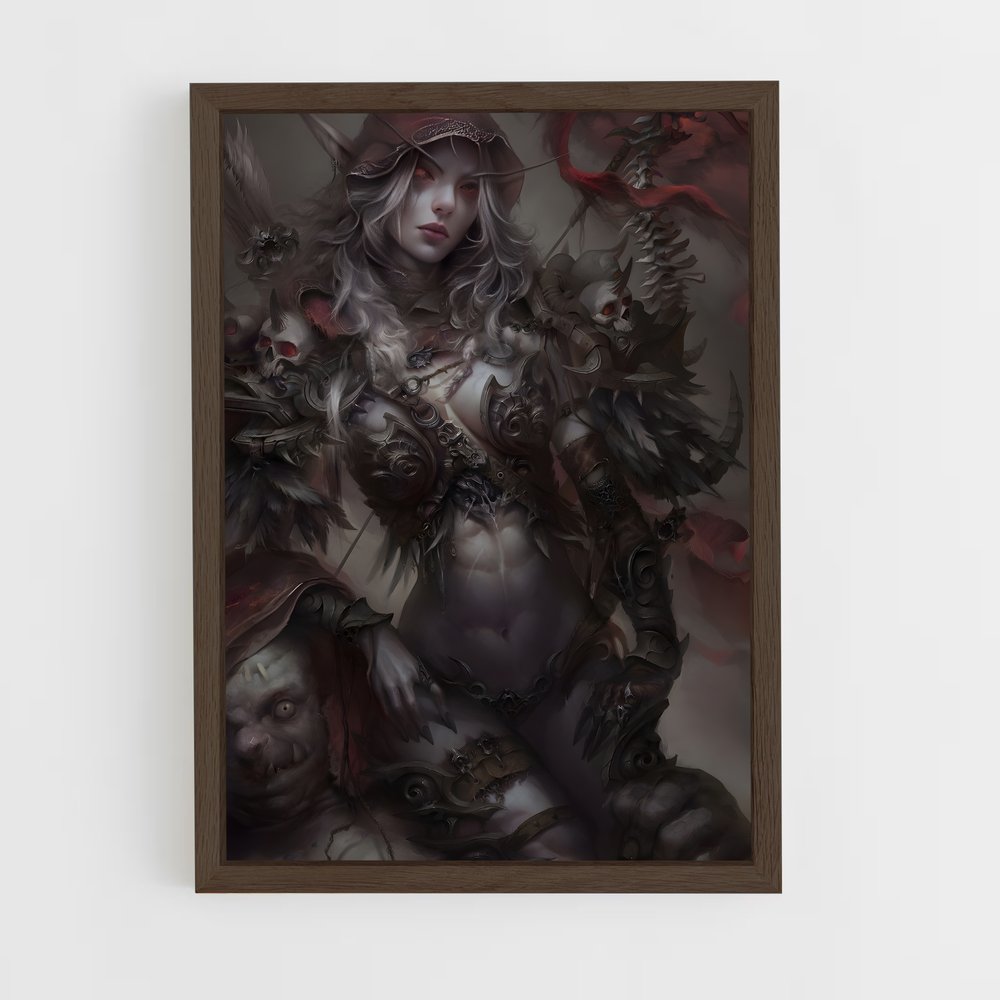Poster Sylvanas côté – affiche World of Warcraft (vue 5)