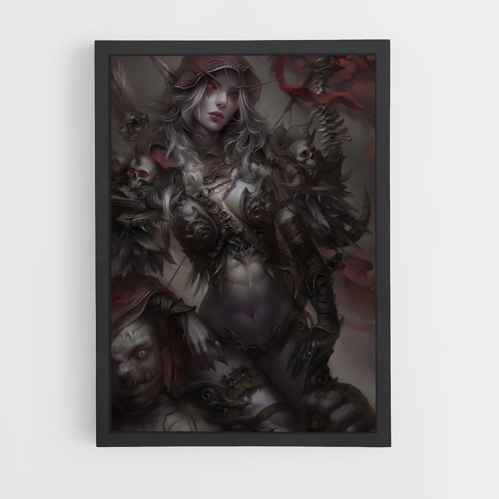 Poster Sylvanas côté – affiche World of Warcraft (vue 2)