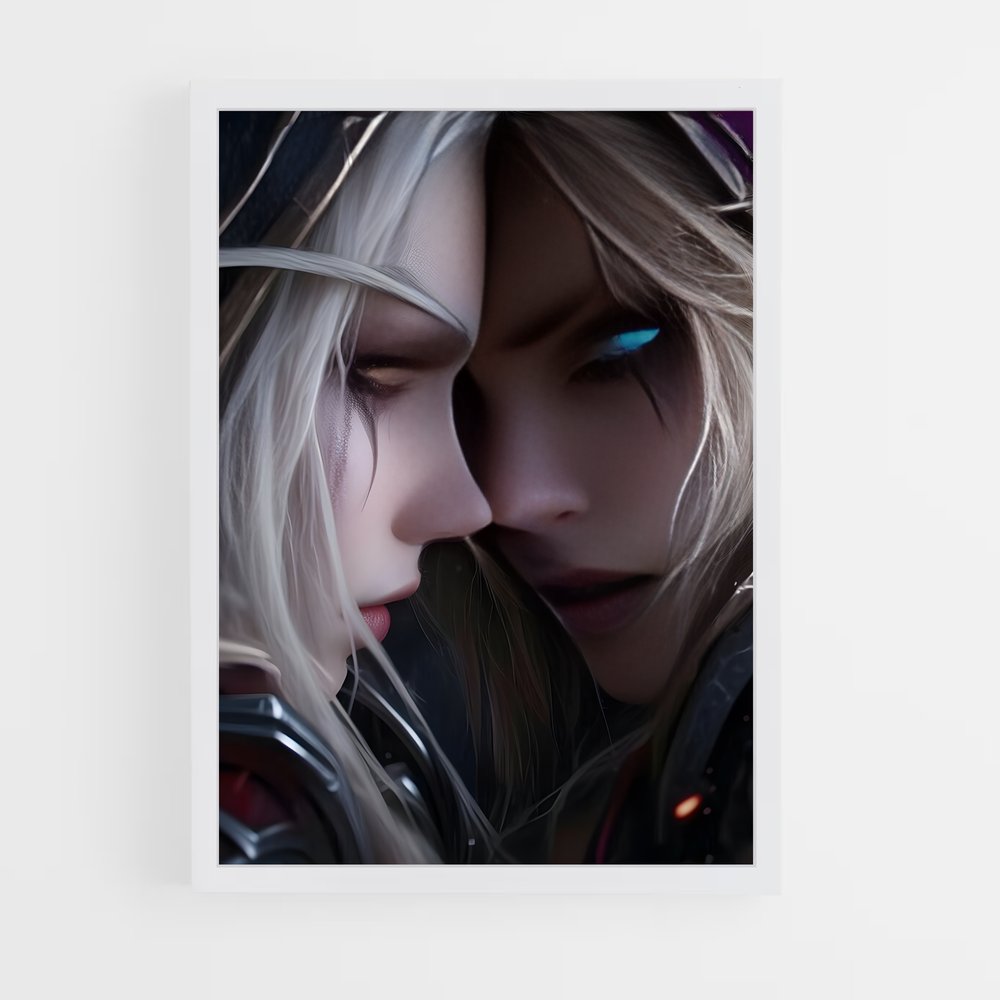 Poster Sylvanas L'univers – affiche World of Warcraft (vue 3)