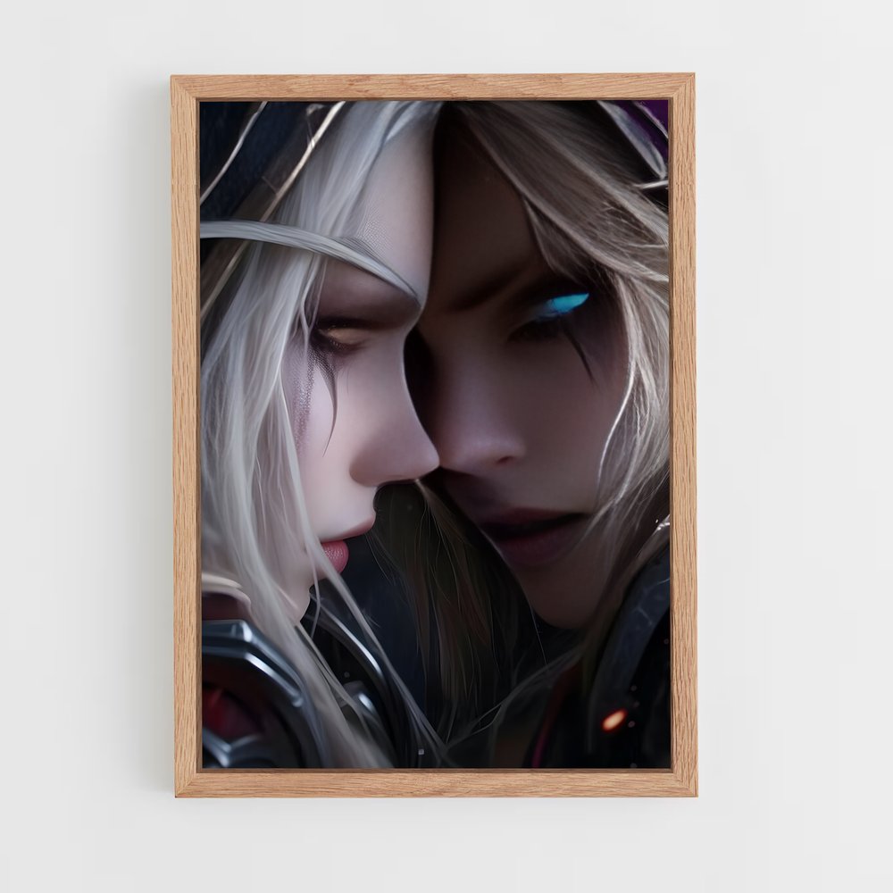 Poster Sylvanas L'univers – affiche World of Warcraft (vue 4)