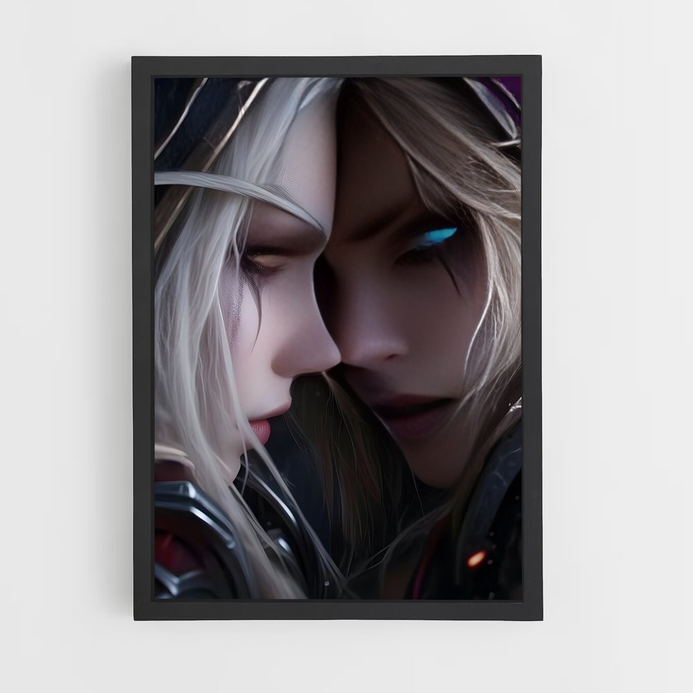 Poster Sylvanas L'univers – affiche World of Warcraft (vue 2)