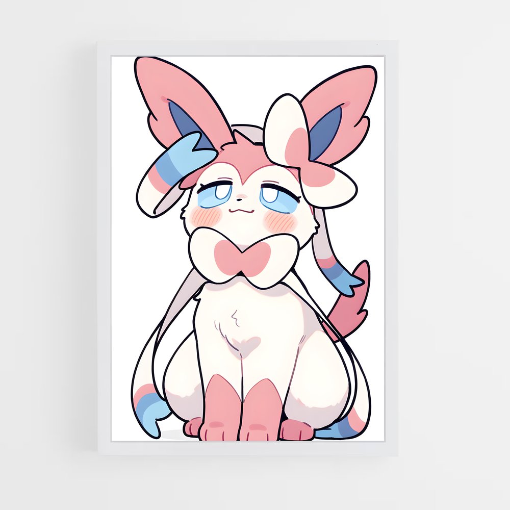Poster Sylveon côté – affiche Pokemon (vue 3)