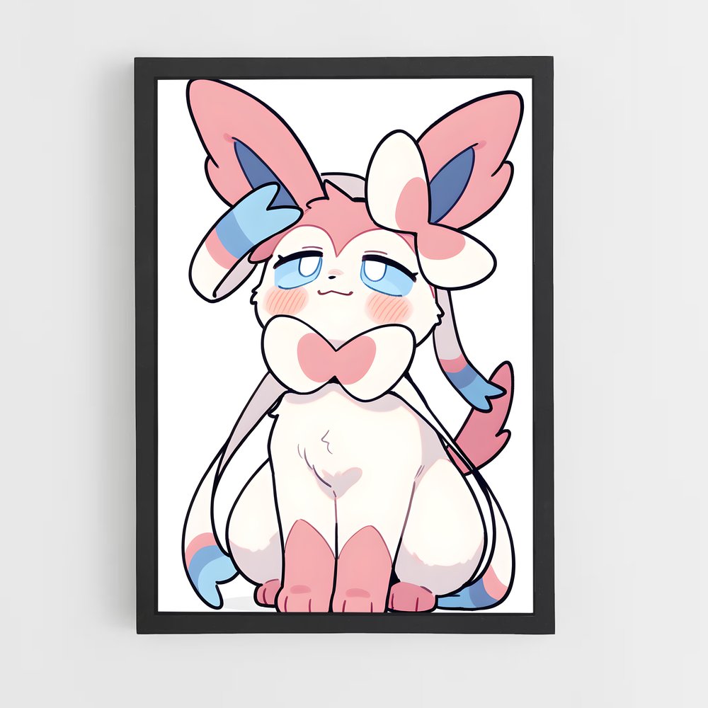 Poster Sylveon côté – affiche Pokemon (vue 2)