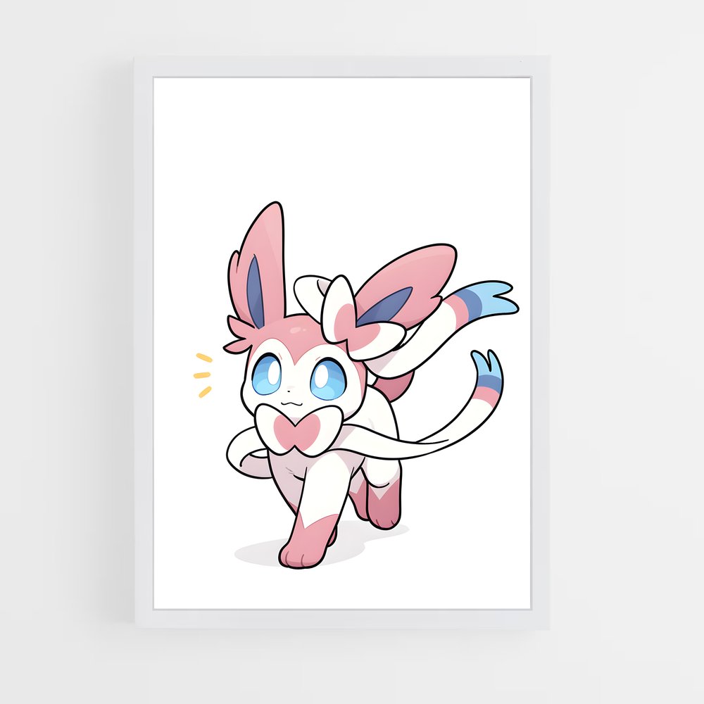 Poster Éclat Sylvestre – affiche Pokemon (vue 3)
