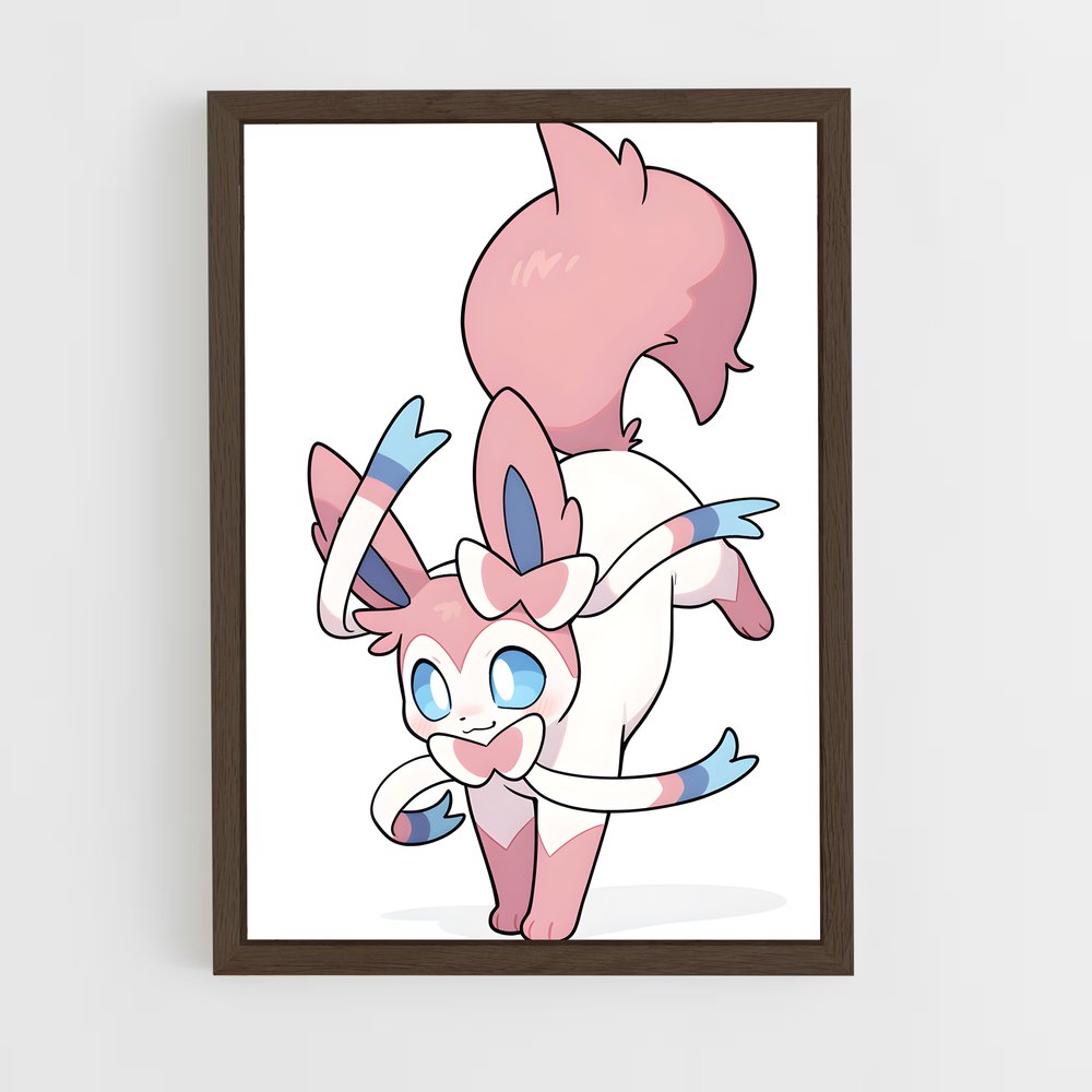 Poster Sylveon Éclatant – affiche Pokemon (vue 5)