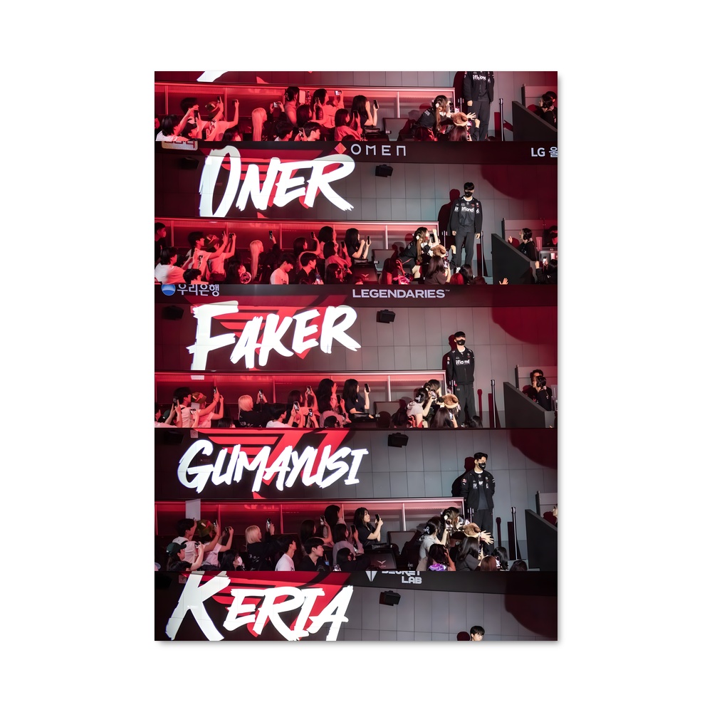 Poster La Foule Enthousiaste