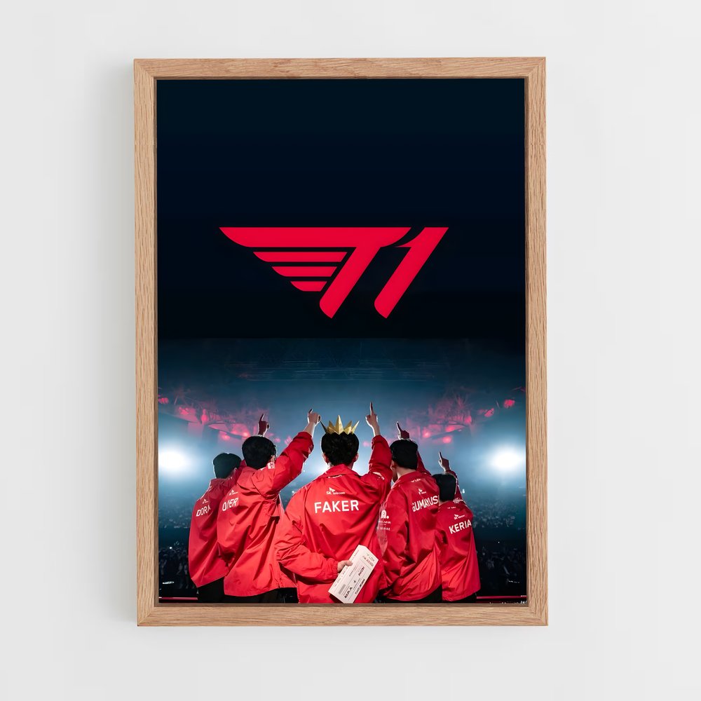 Poster cri passionnés – affiche Esports (vue 4)
