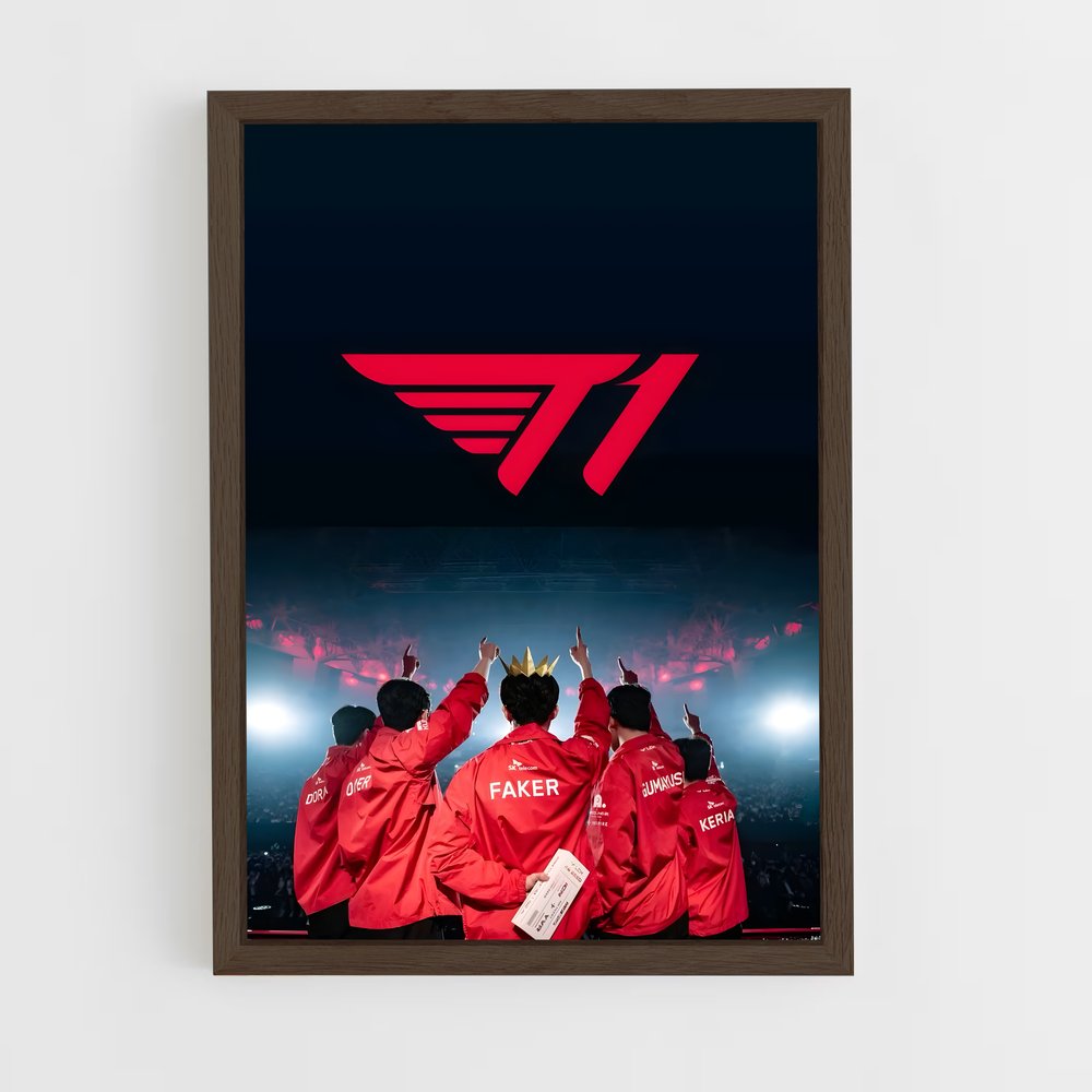 Poster cri passionnés – affiche Esports (vue 5)