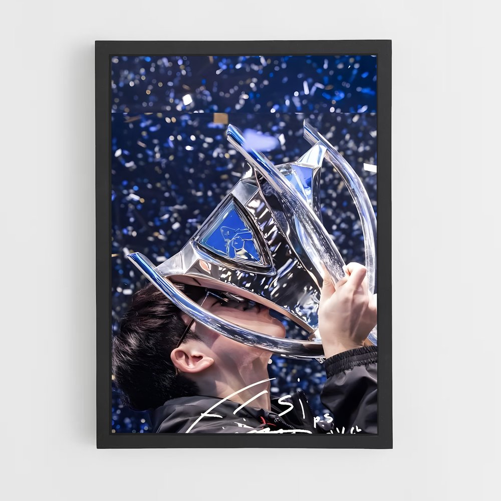 Poster La Victoire Éternelle – affiche Esports (vue 2)