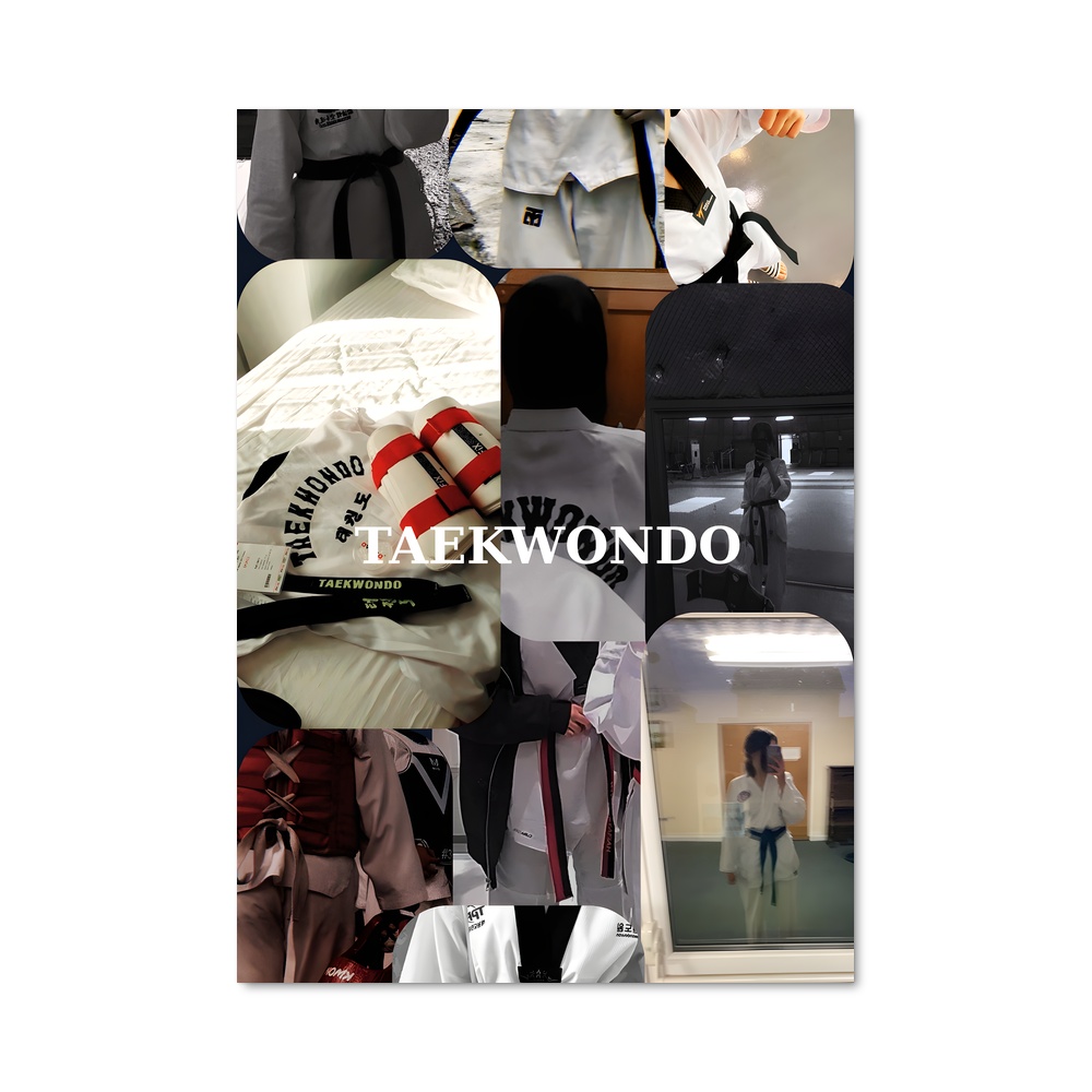 Poster Taekwondo dojo