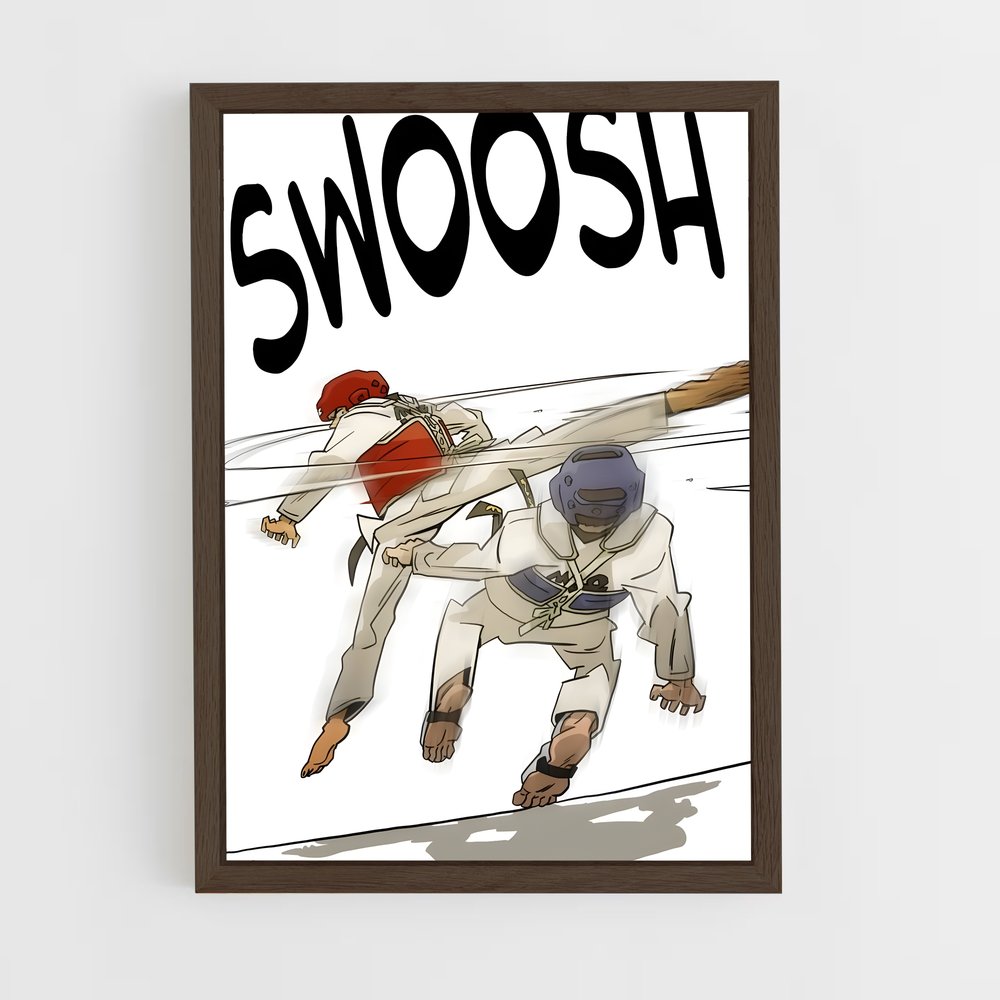 Poster Danse des Combattants – affiche Taekwondo (vue 5)