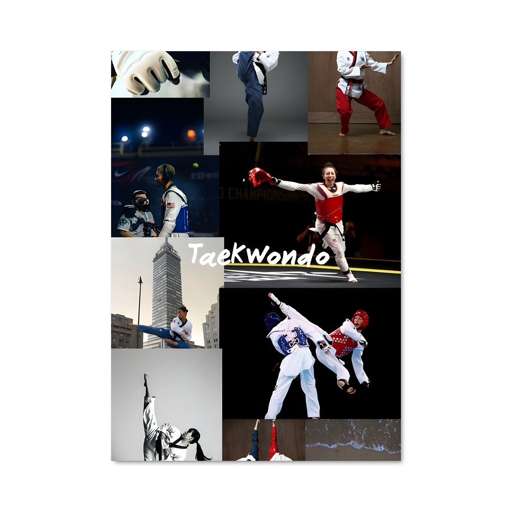 Poster Art Martial – affiche Taekwondo