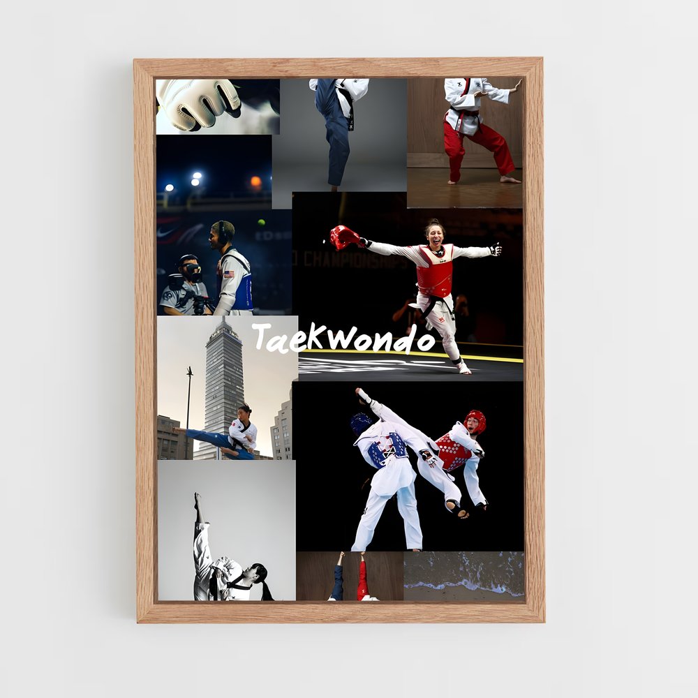 Poster Art Martial – affiche Taekwondo (vue 4)