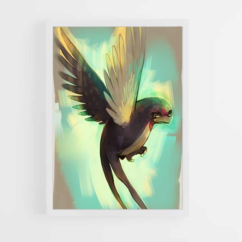 Poster Aile Émeraude – affiche Pokemon (vue 3)