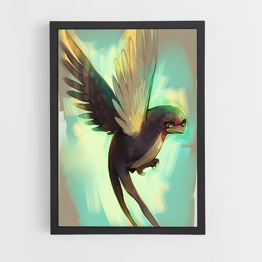 Poster Aile Émeraude – affiche Pokemon (vue 2)