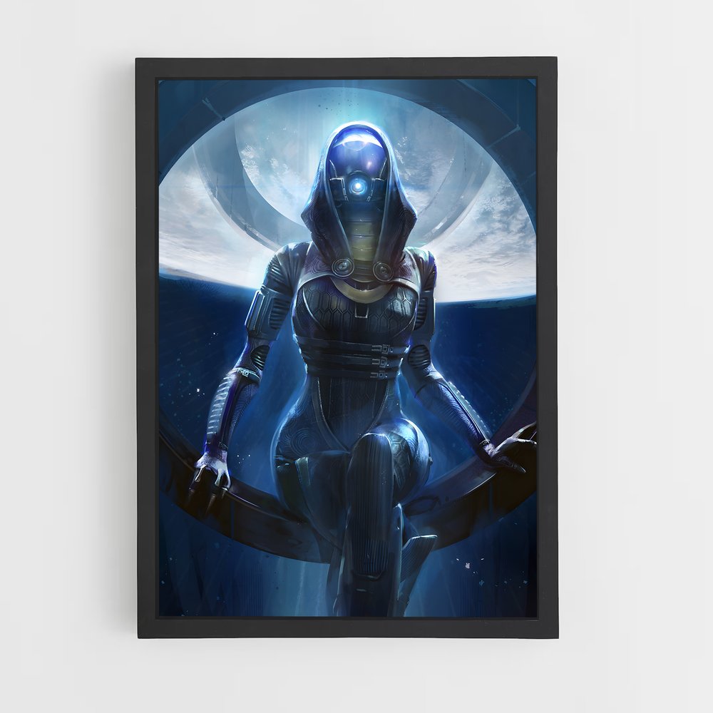 Poster Tali Interstellaire – affiche Mass effect (vue 2)