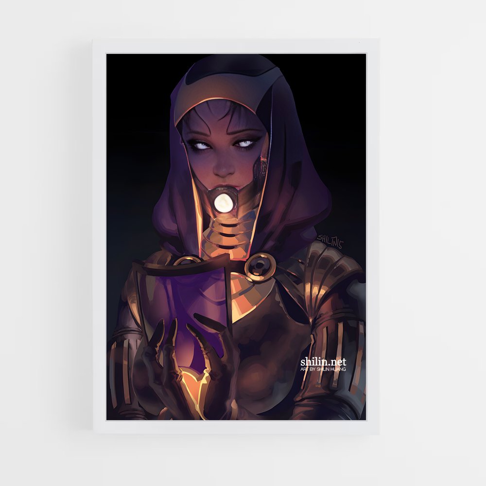 Poster Tali l'Explorateur – affiche Mass effect (vue 3)