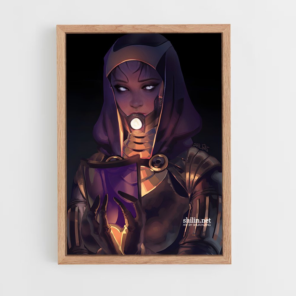 Poster Tali l'Explorateur – affiche Mass effect (vue 4)