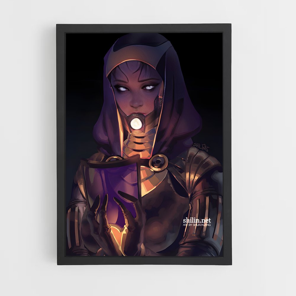 Poster Tali l'Explorateur – affiche Mass effect (vue 2)