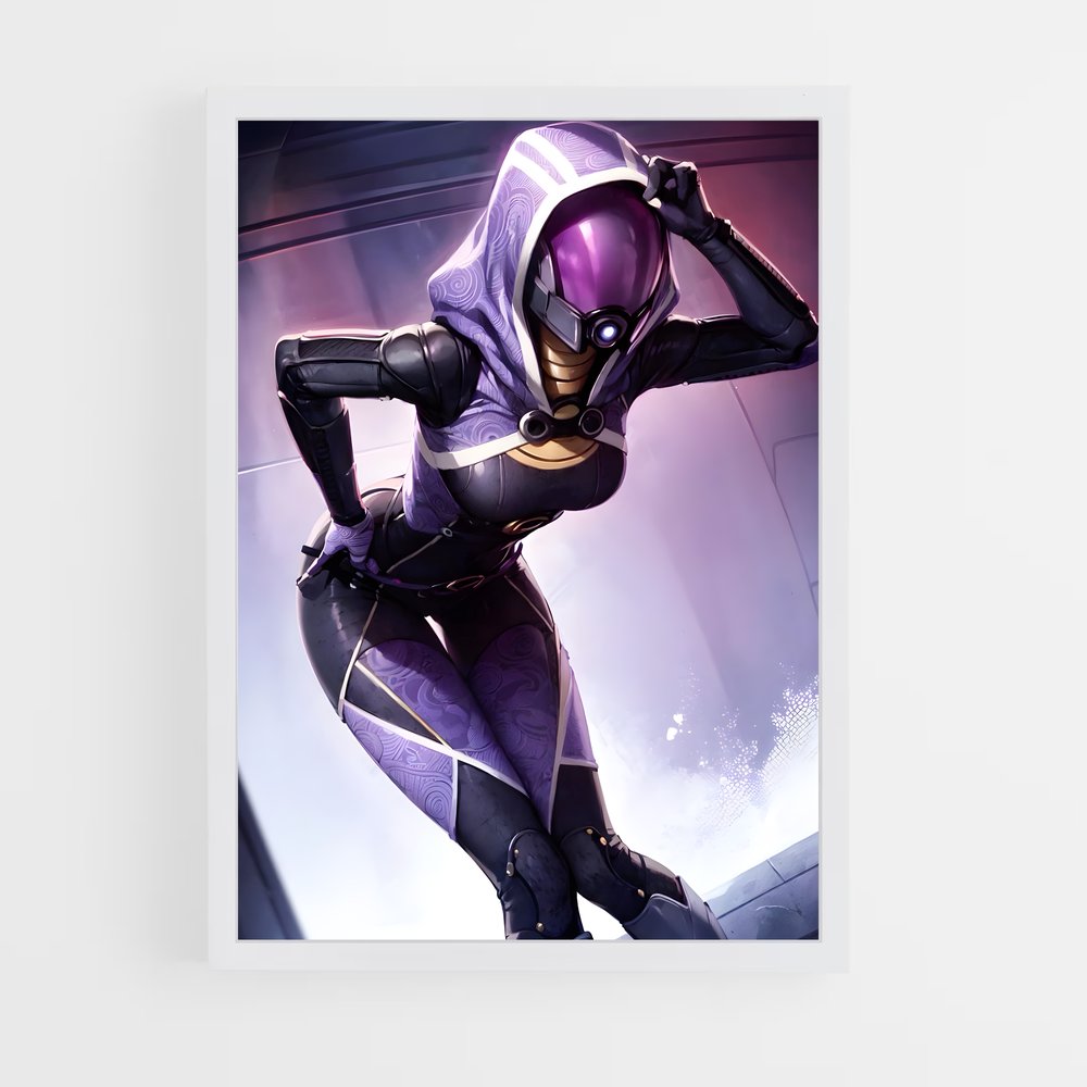 Poster Tali D'un – affiche Mass effect (vue 3)