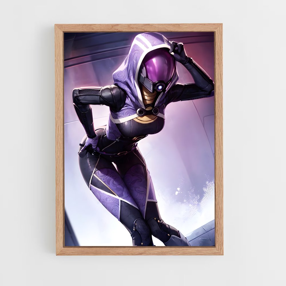 Poster Tali D'un – affiche Mass effect (vue 4)