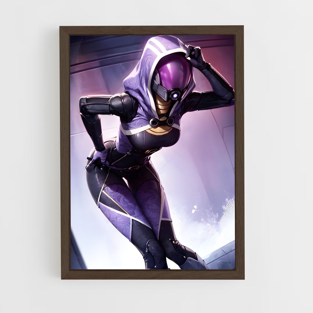 Poster Tali D'un – affiche Mass effect (vue 5)