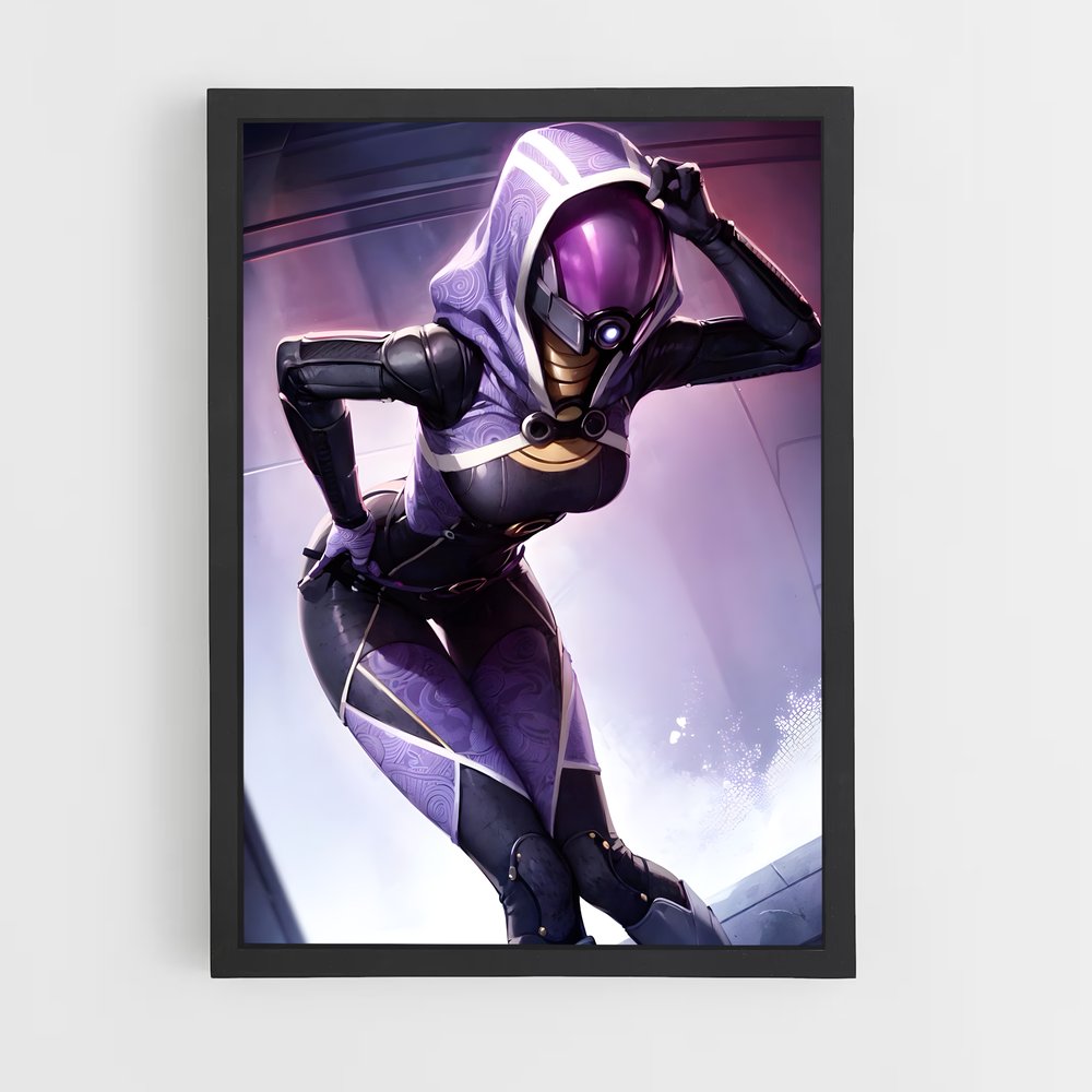Poster Tali D'un – affiche Mass effect (vue 2)