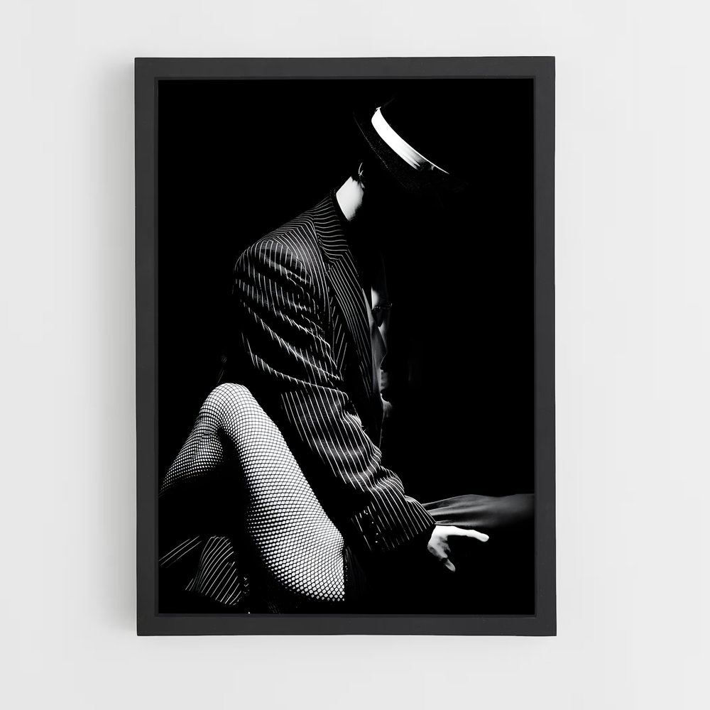Poster Tango Élégance – affiche Danse (vue 2)