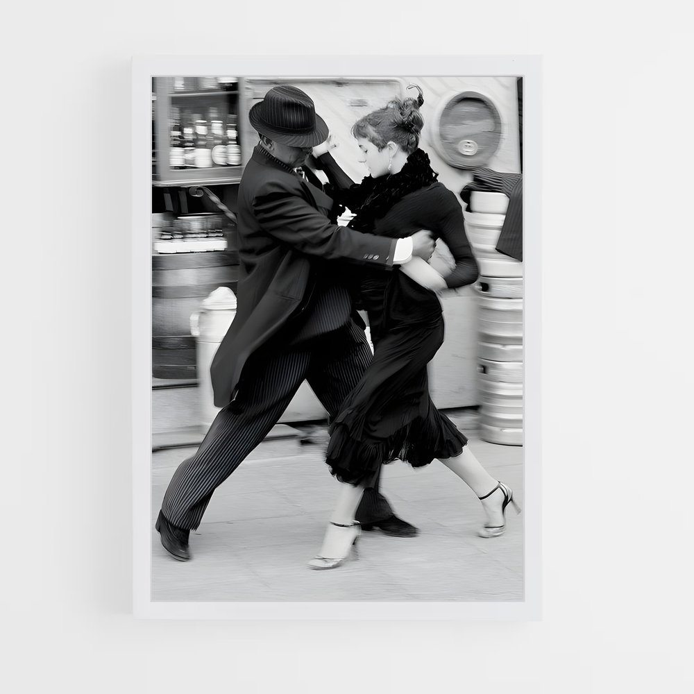Poster Tango en Rue – affiche Danse (vue 3)