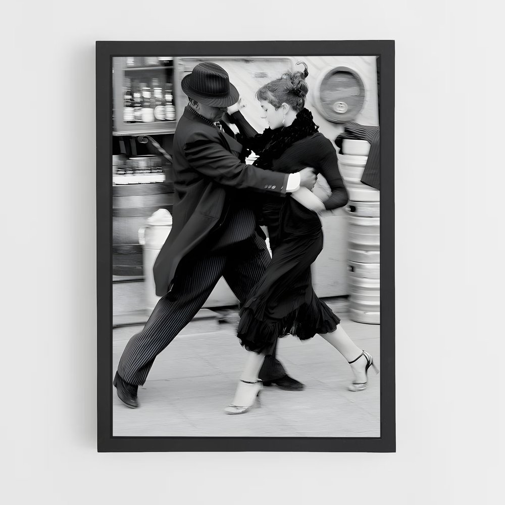 Poster Tango en Rue – affiche Danse (vue 2)