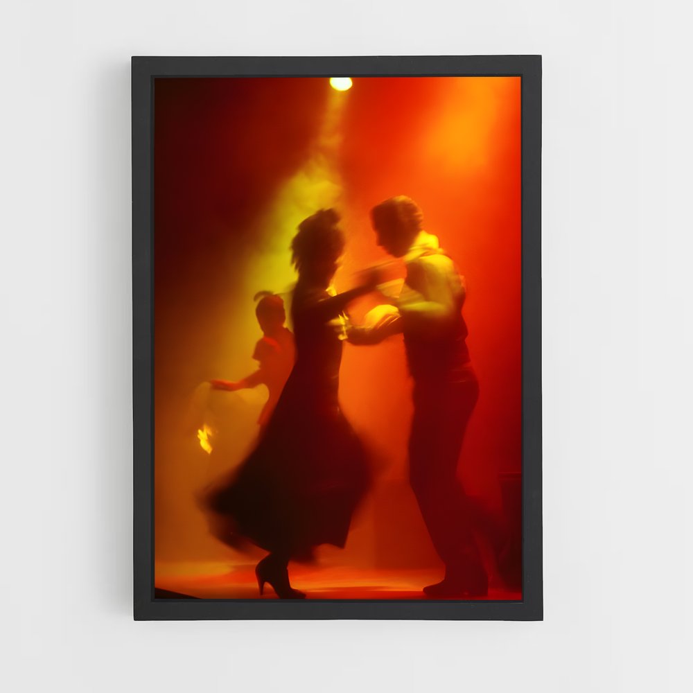 Poster Tango de Minuit – affiche Danse (vue 2)