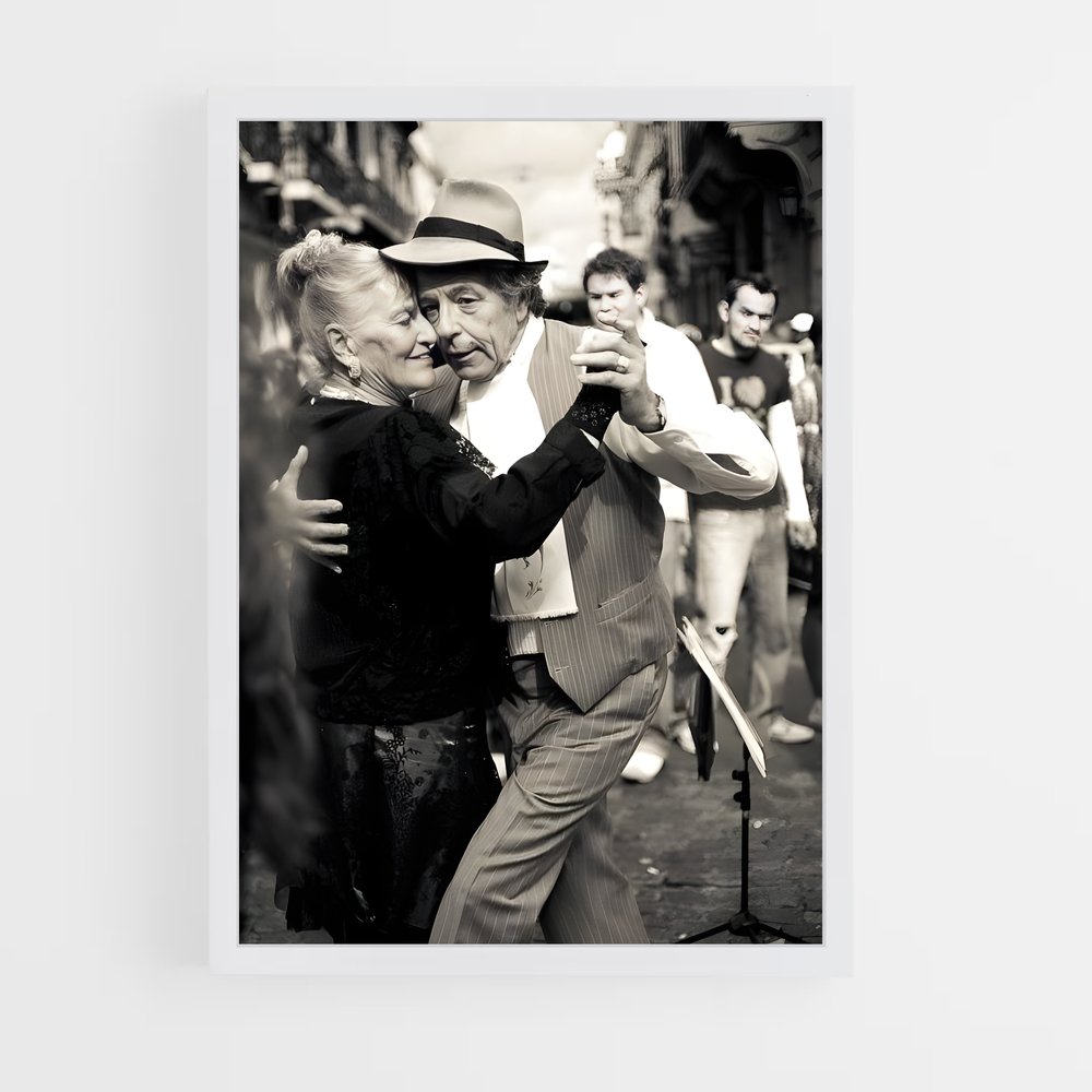 Poster Tango Urbain – affiche Danse (vue 3)