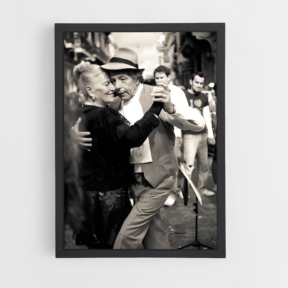 Poster Tango Urbain – affiche Danse (vue 2)