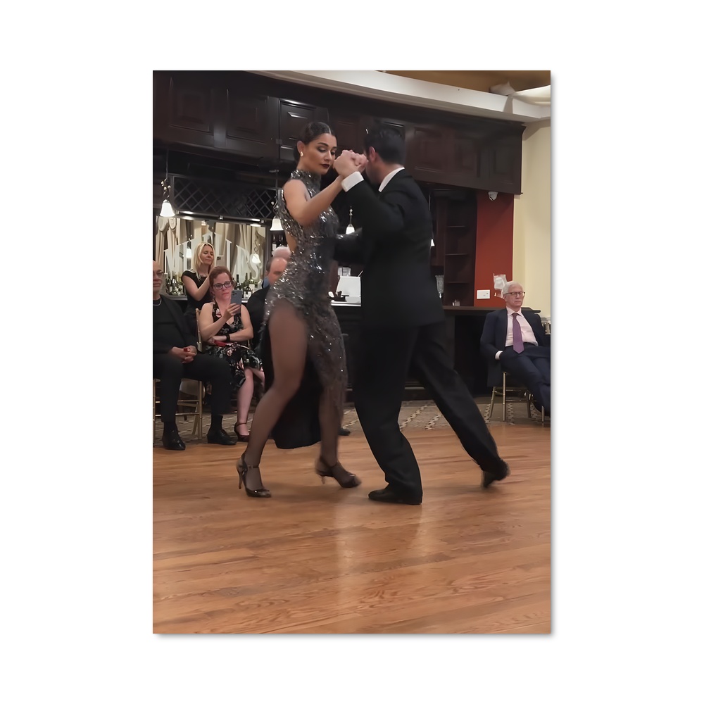 Poster Tango danse