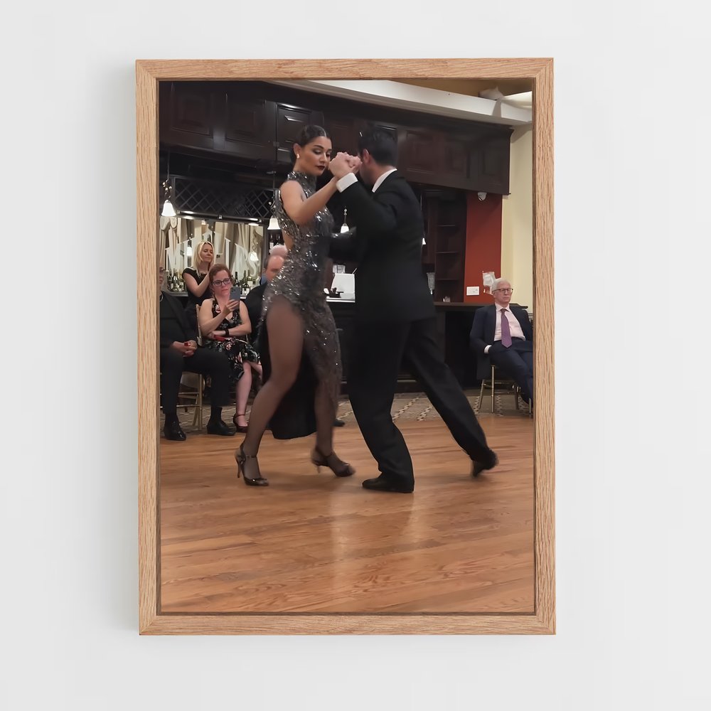 Poster Tango danse (vue 4)